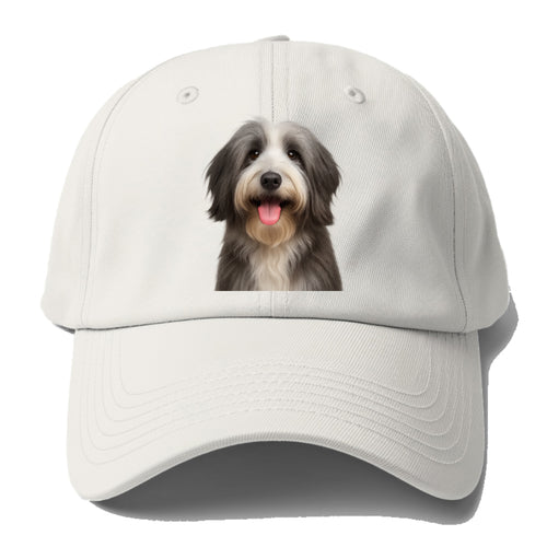 Bearded Collie: Spirited, Shaggy Soul Baseball Cap