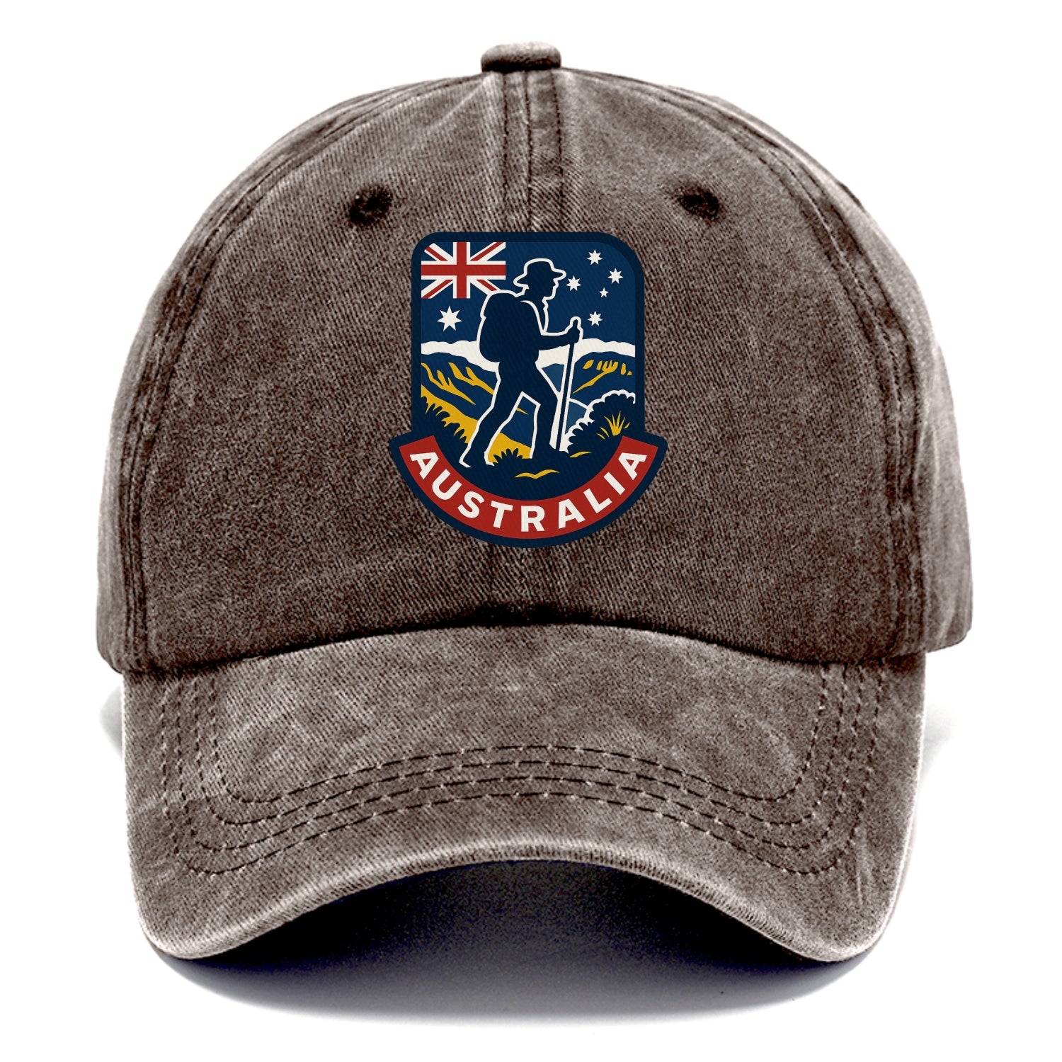 Australian Adventure Patch Hat
