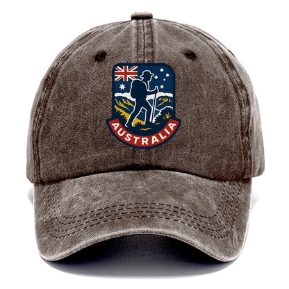 Australian Adventure Patch Hat