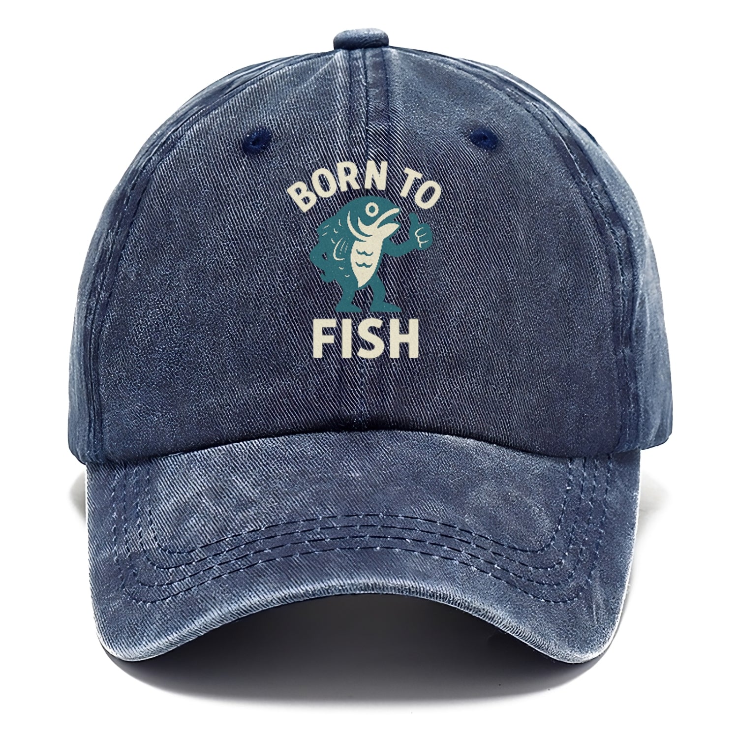 born to fish Hat