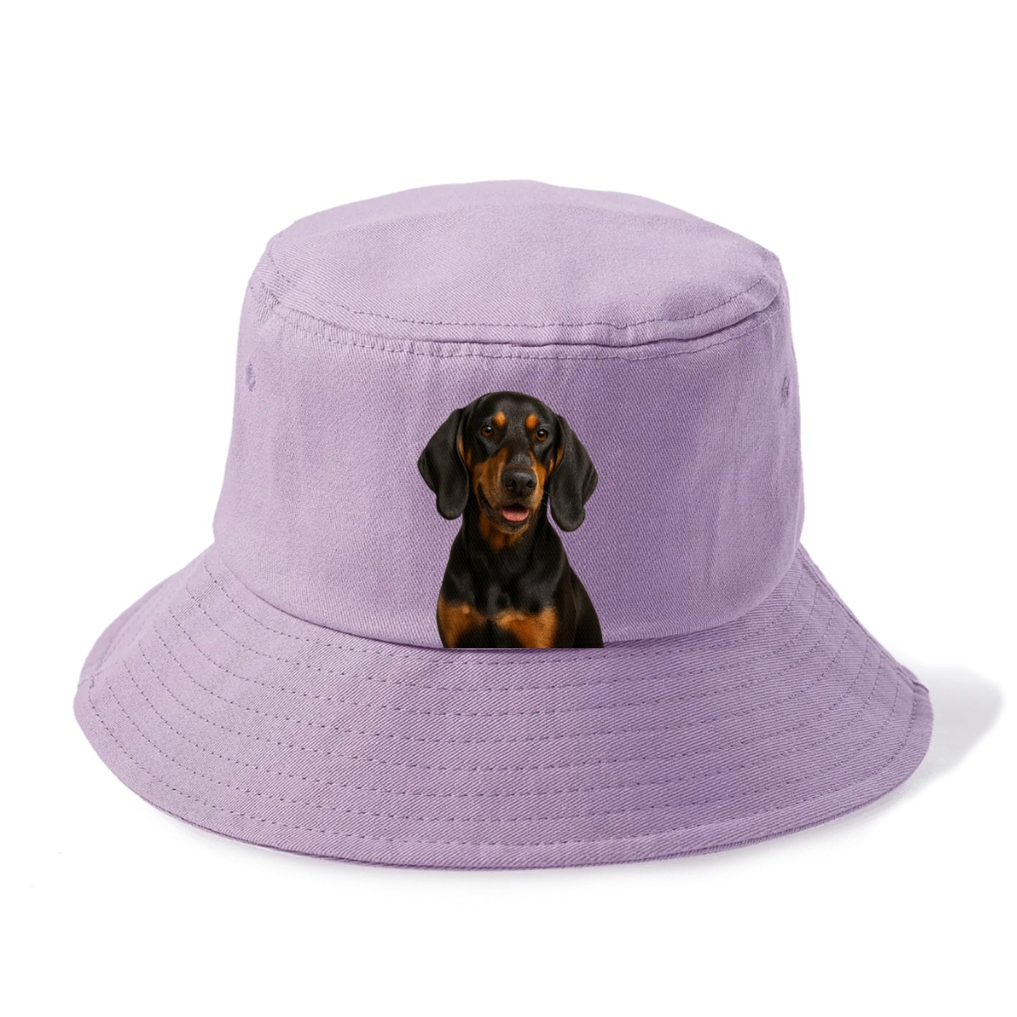 black tan coonhound portrait design Hat