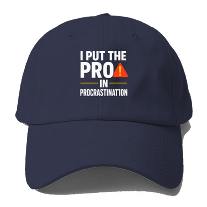 pro in procrastination Hat