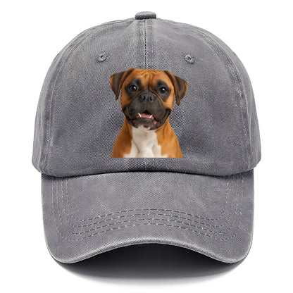 boxer: noble brute. fierce heart. Hat