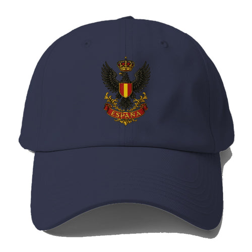 Spain Heritage Eagle Logo Baseball Cap For Big Heads