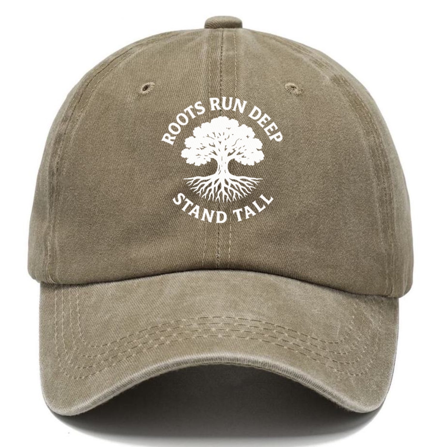 roots run deep stand tall Hat