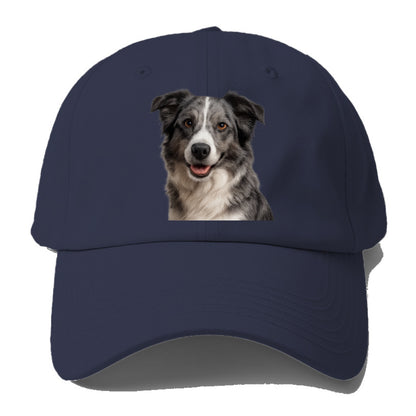 blue merle border collie agile mind Hat