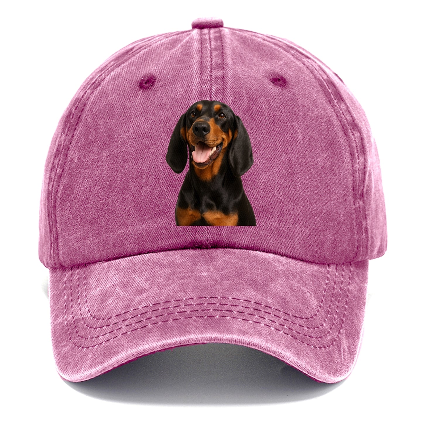 black & tan coonhound: noble trailblazer Hat