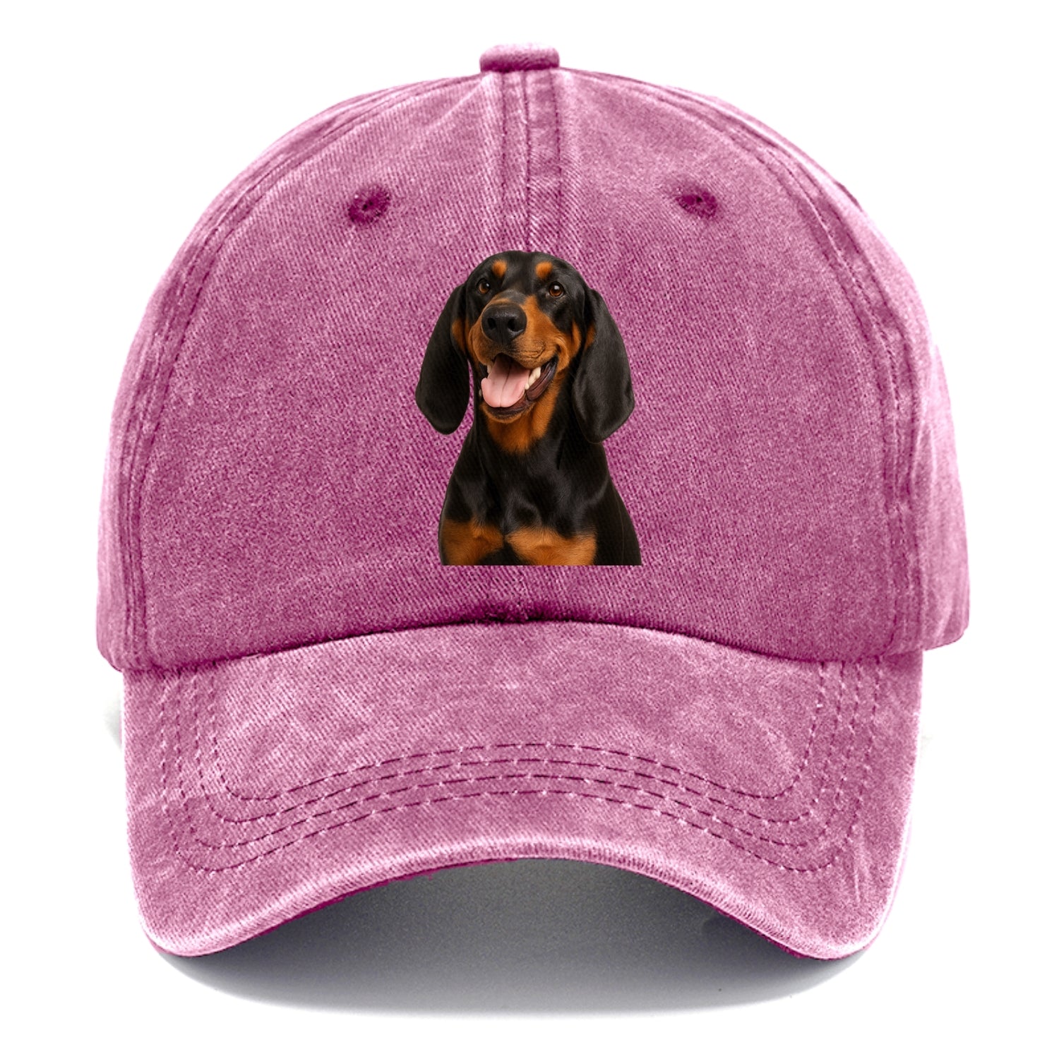black & tan coonhound: noble trailblazer Hat