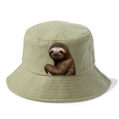 sloth portrait design Hat