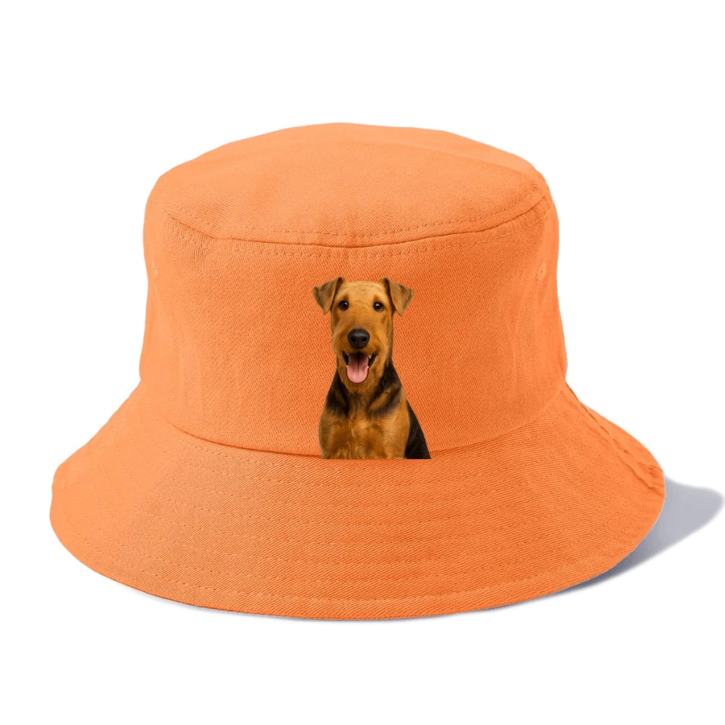 airedale terrier portrait design Hat