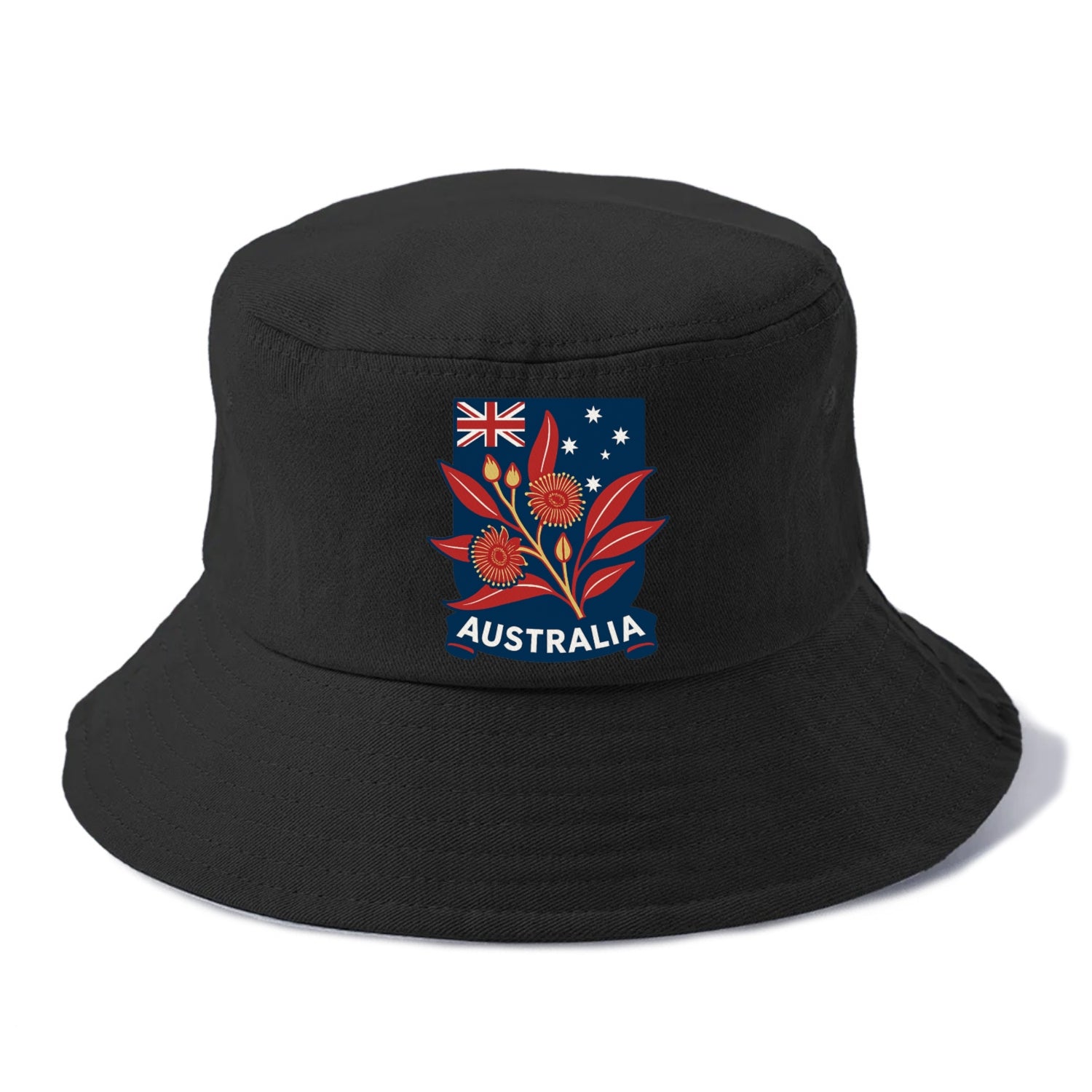 Australian Floral Patriotic Hat