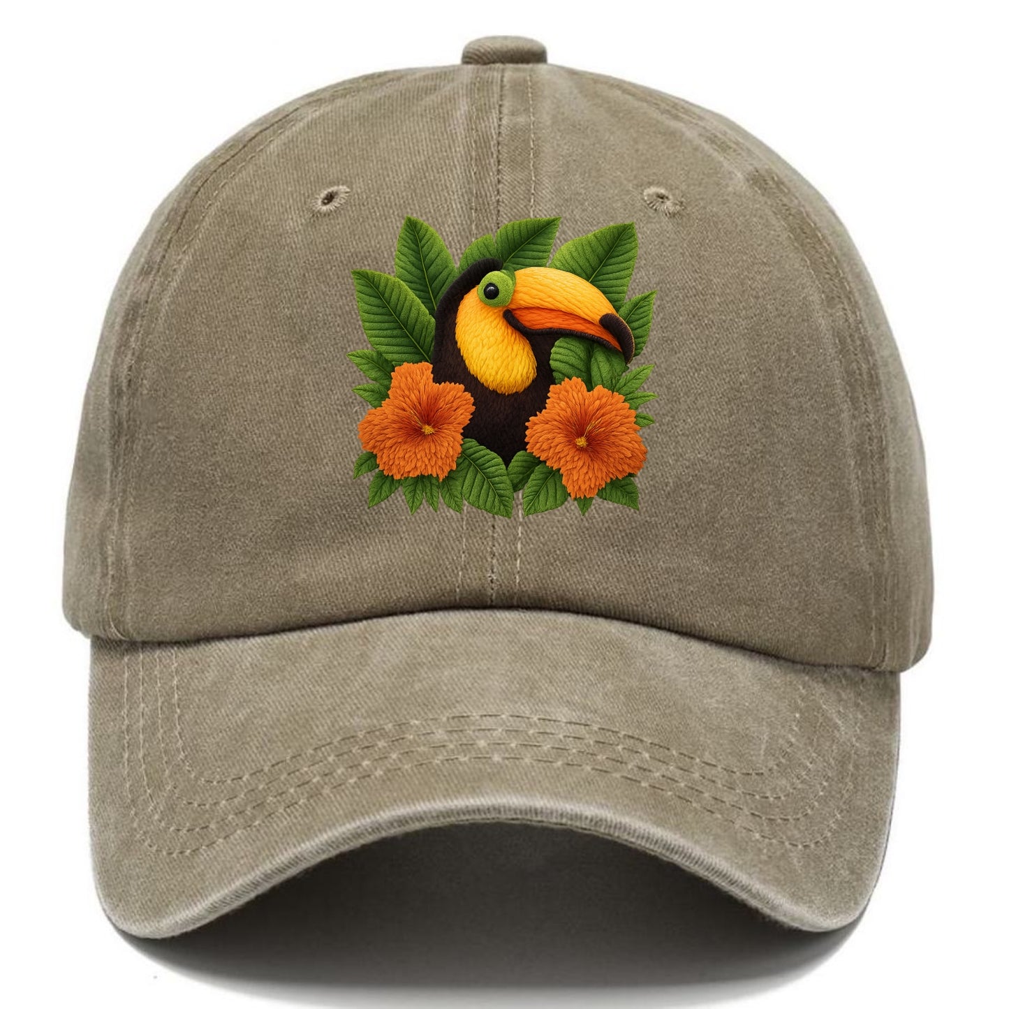 tropical toucan floral paradise Hat
