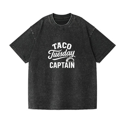 taco tuesday captain hat design Hat