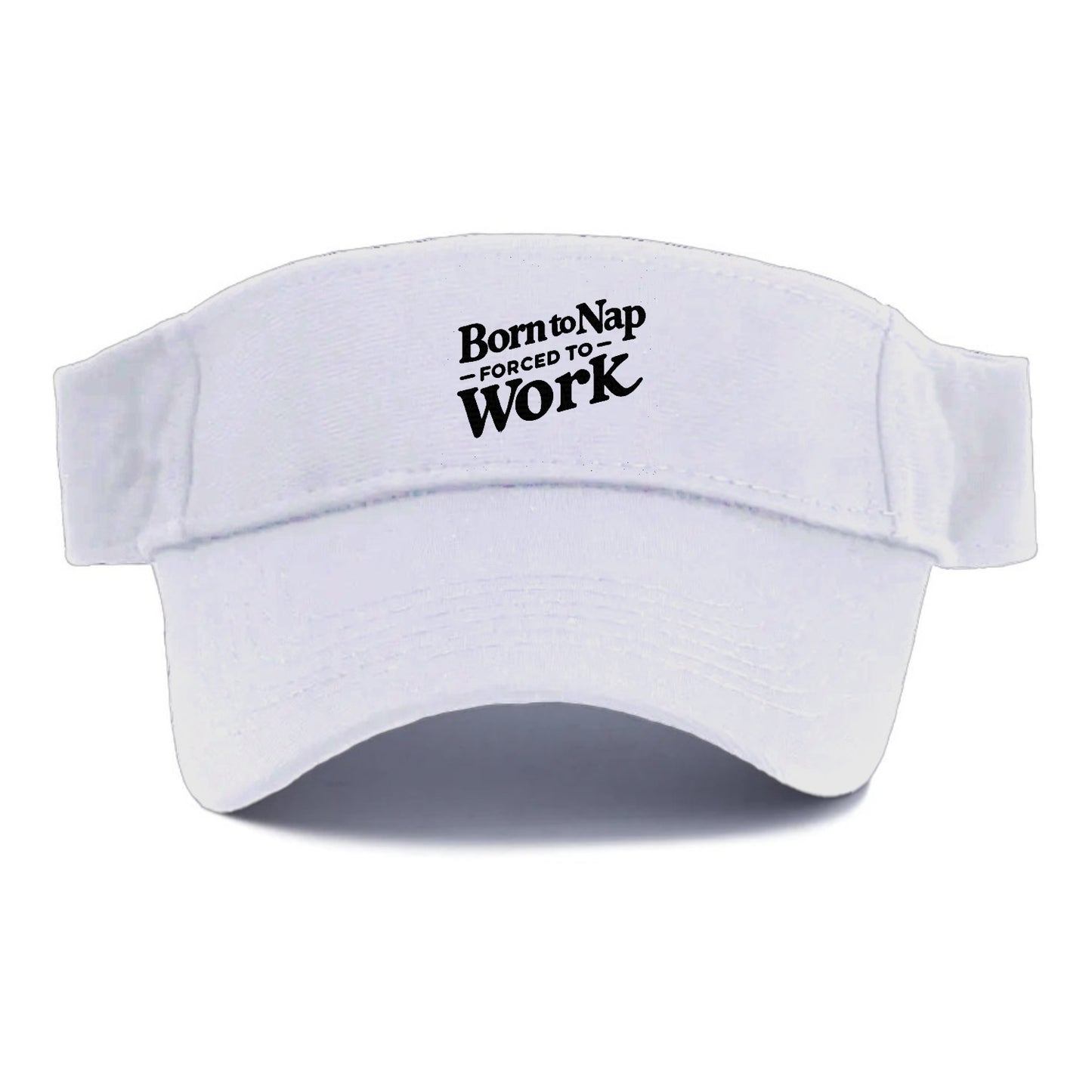 born to nap forced to work Hat