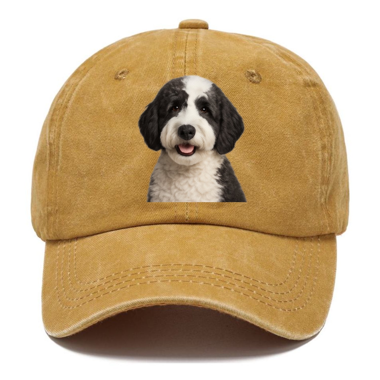 sheepadoodle portrait design Hat