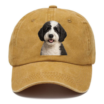 sheepadoodle portrait design Hat