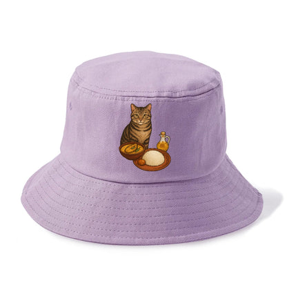 bengali-fish-curry-cat-charm Hat