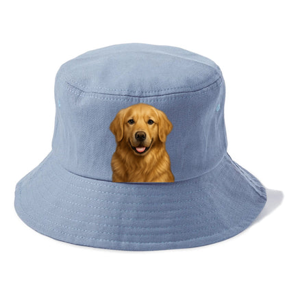 Golden Retriever Portrait Hat