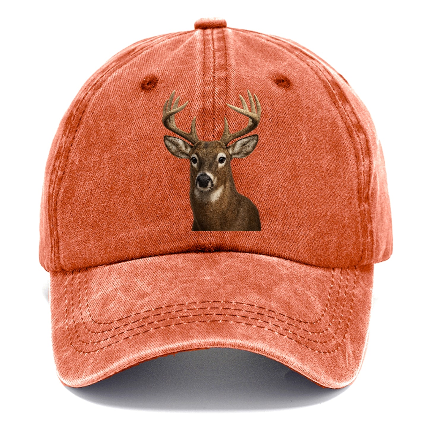 deer portrait design Hat