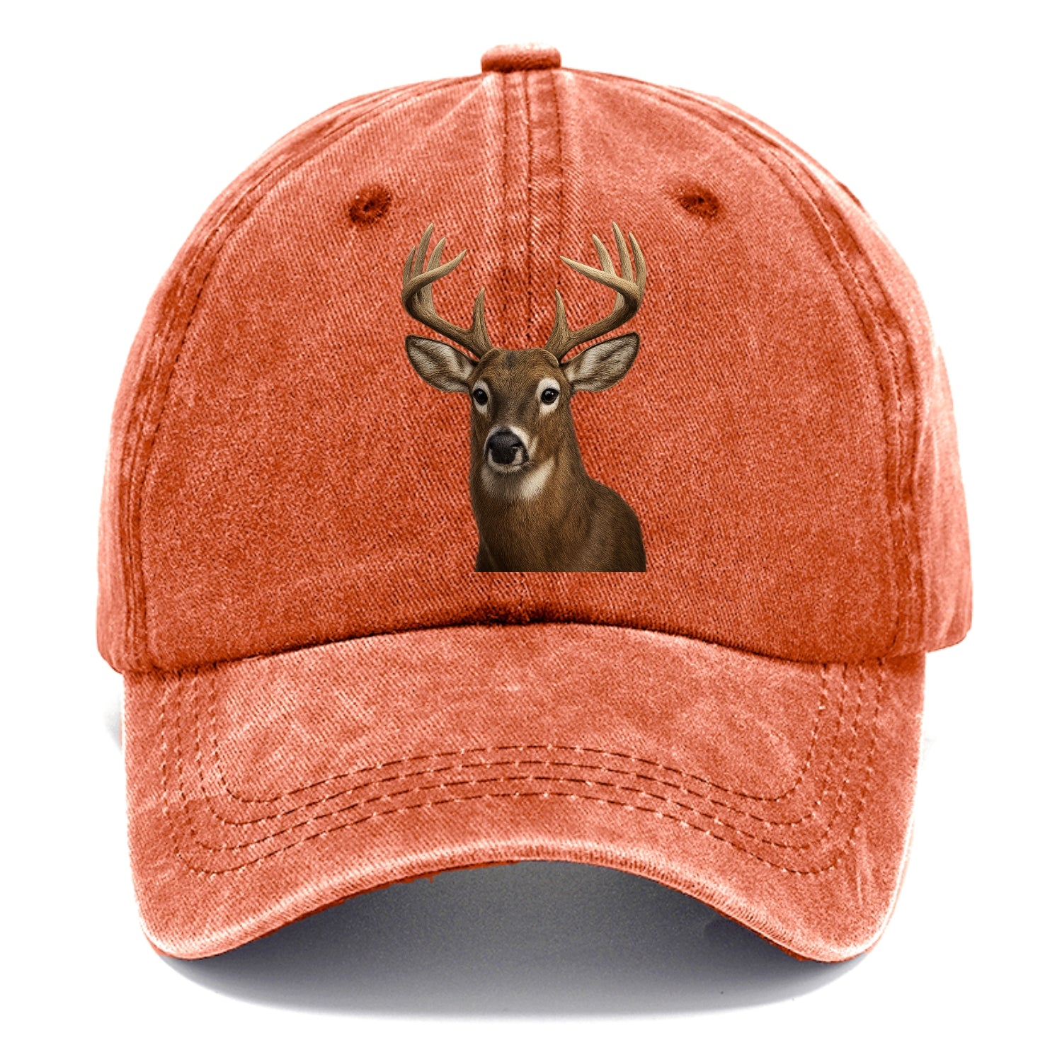 deer portrait design Hat
