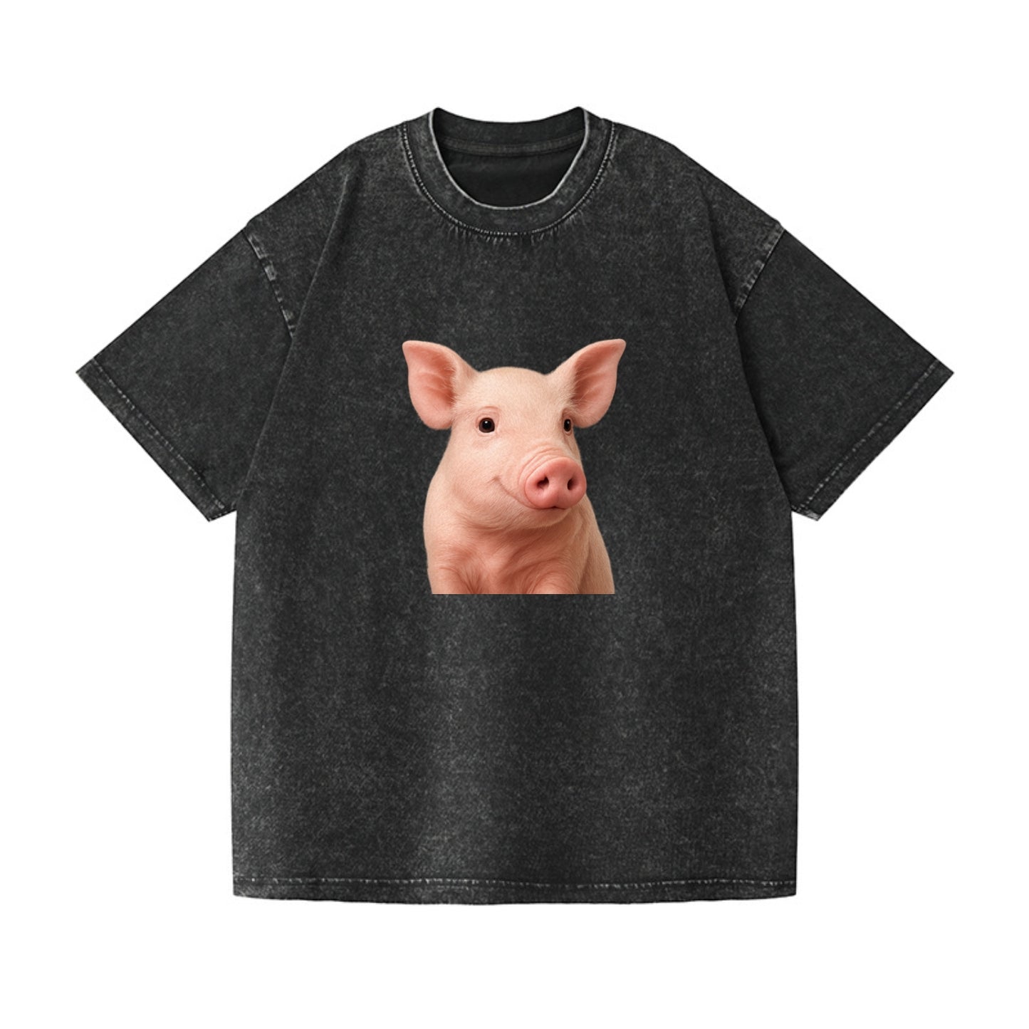 pig portrait design Hat