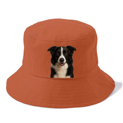 border collie intelligent companion Hat