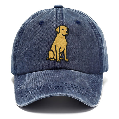 yellow-labrador-loyal-companion Hat