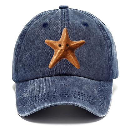 starfish portrait design Hat