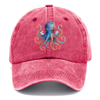 octopus cute creature Hat