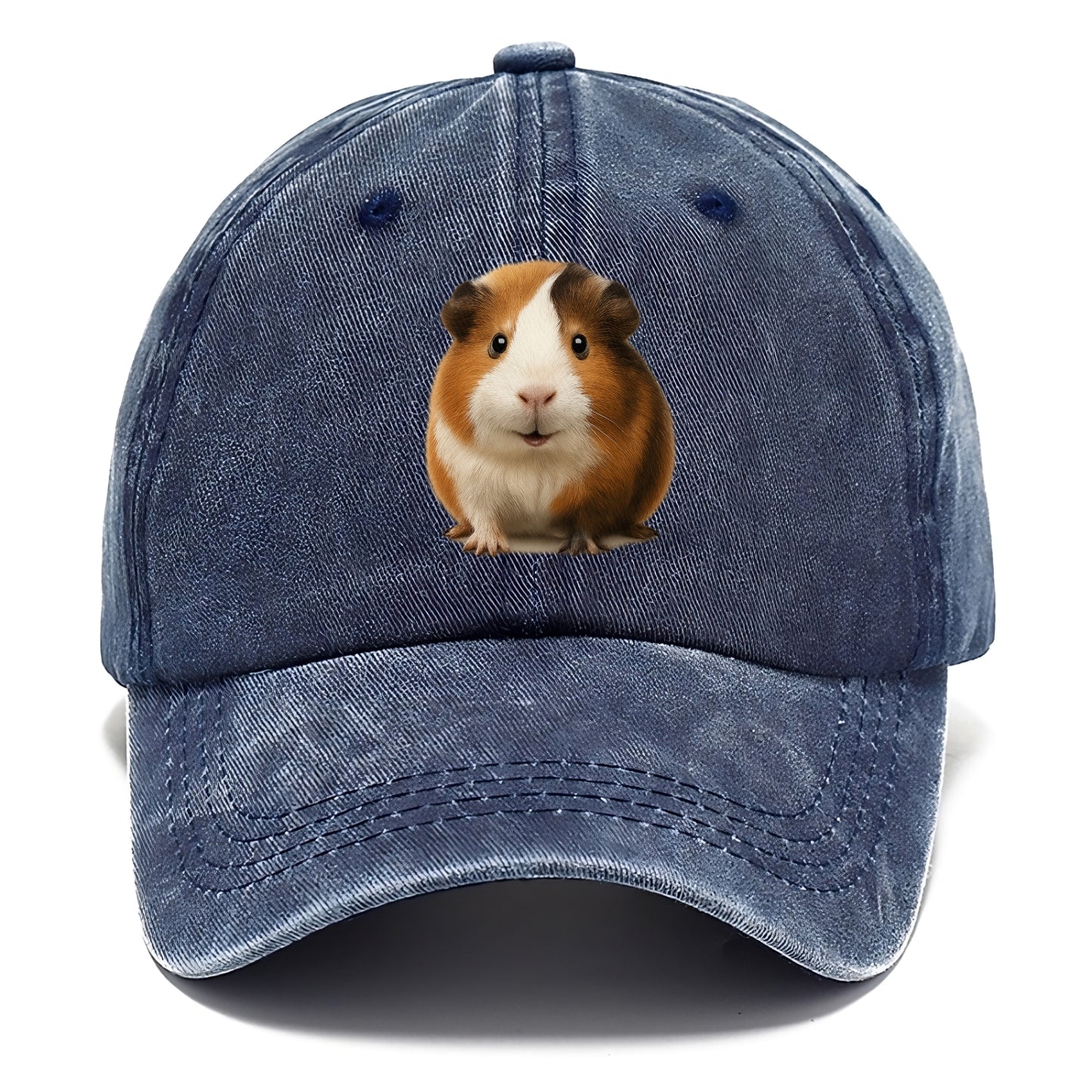 adorable guinea pig portrait design Hat