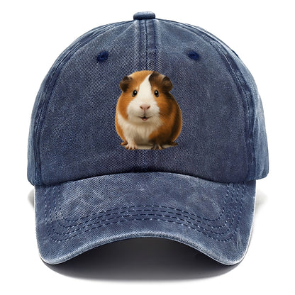 adorable guinea pig portrait design Hat