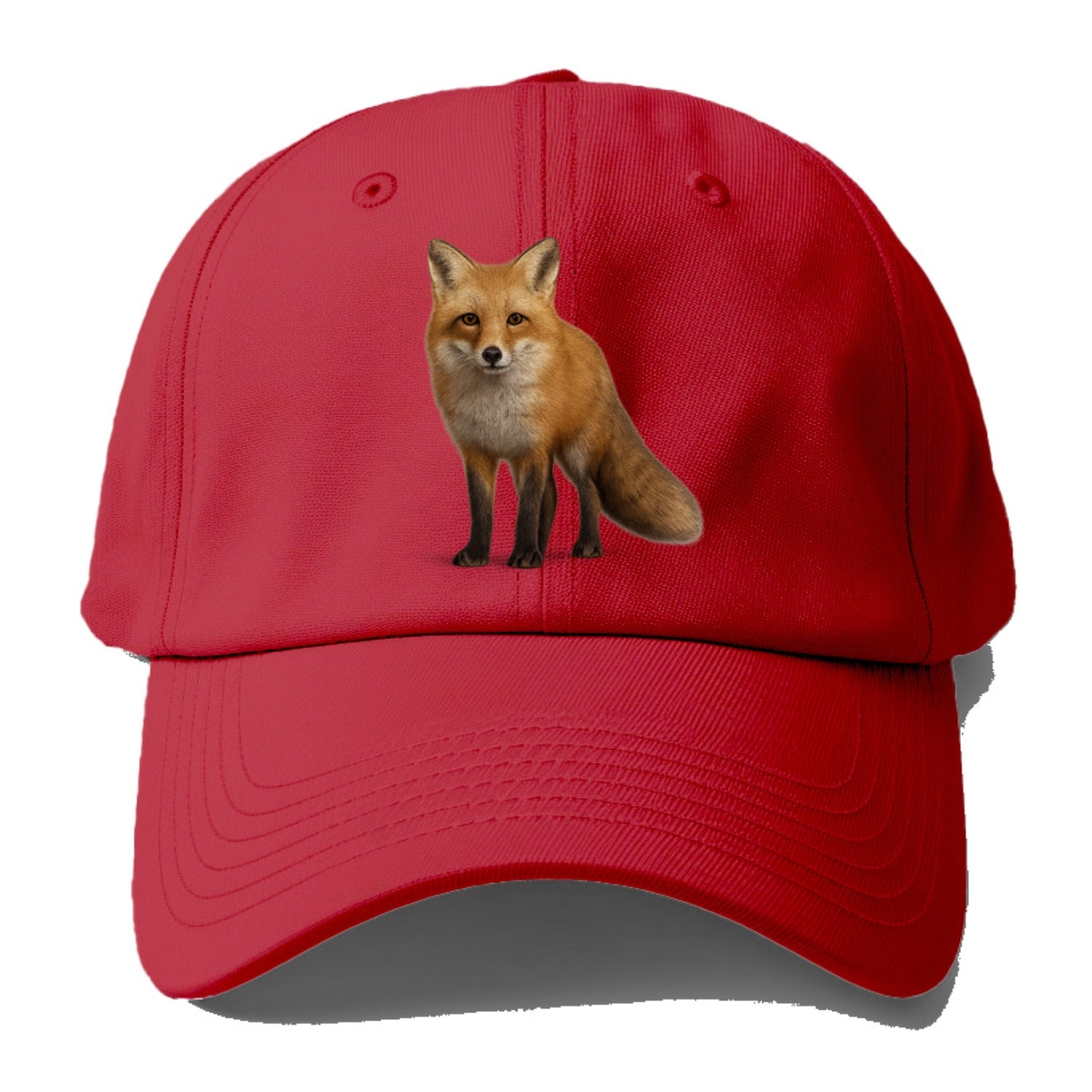 portrait of a red fox Hat