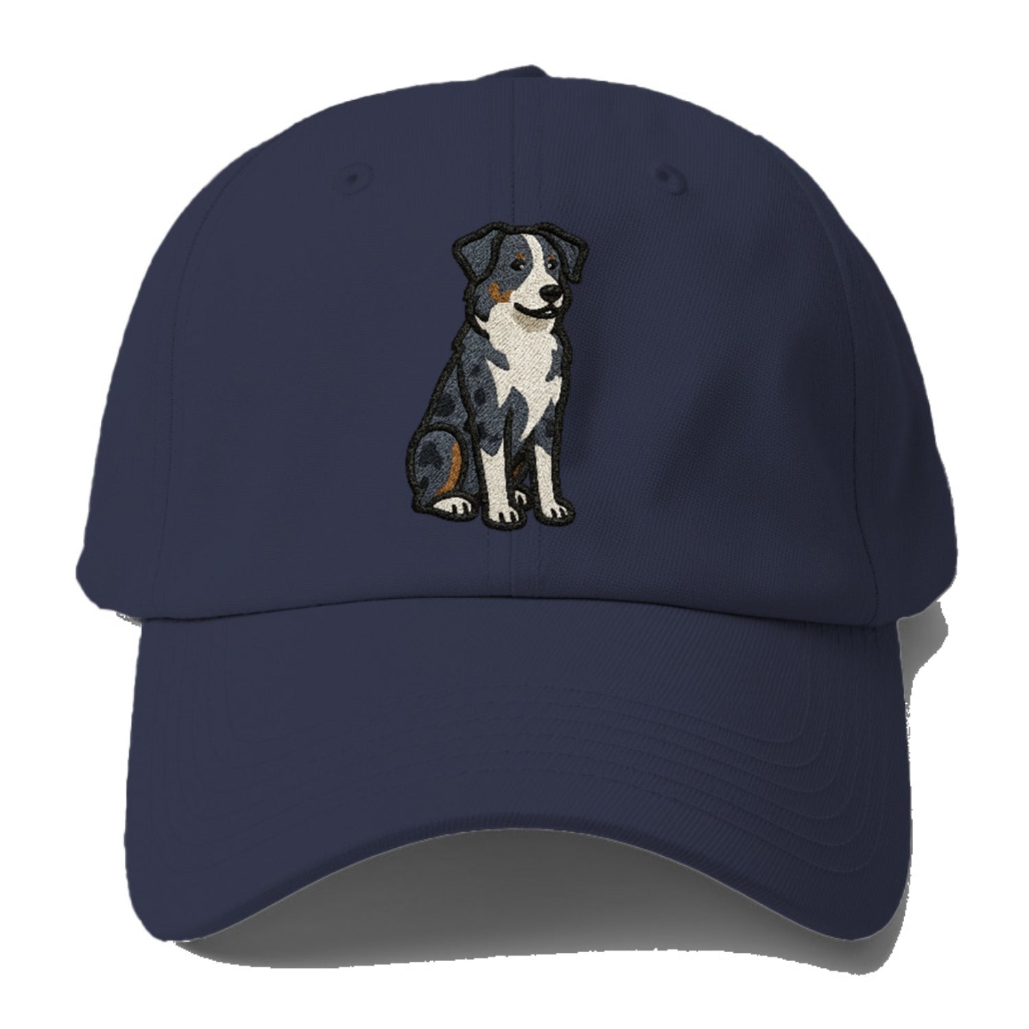 australian-shepherd-blue-merle-vibrant-spirit Hat