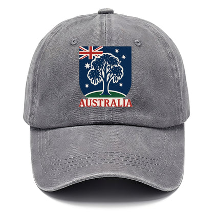 Australian Emblem with Text Hat