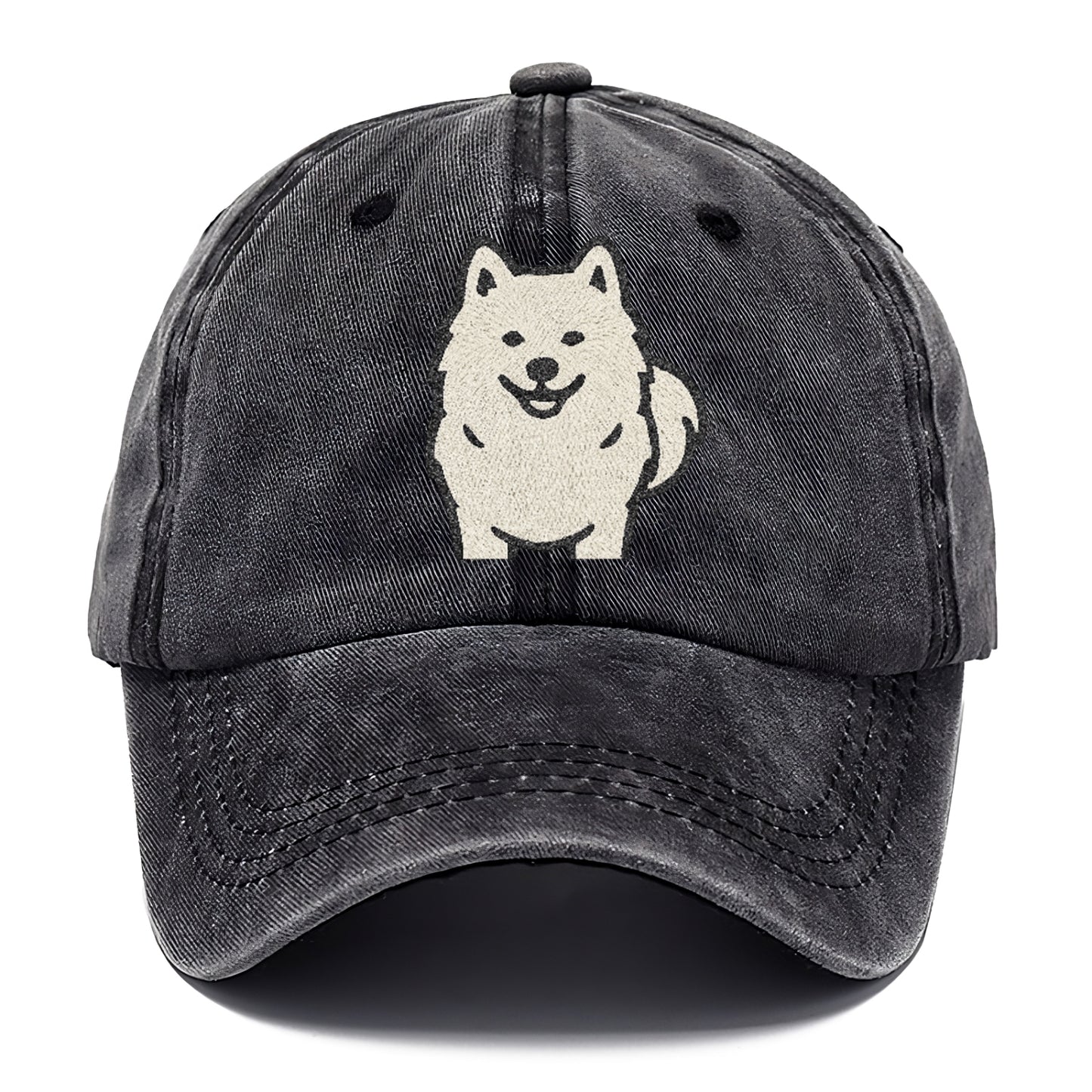 Samoyed White Fluffy Design Hat