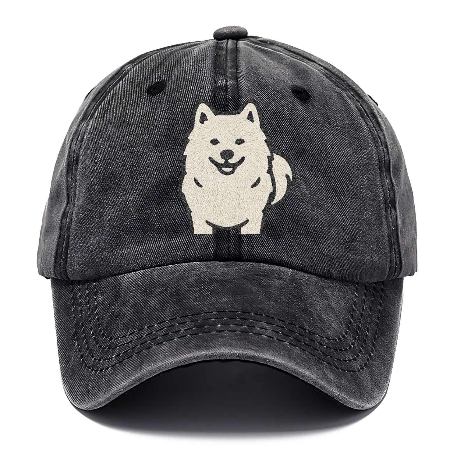 Samoyed White Fluffy Design Hat