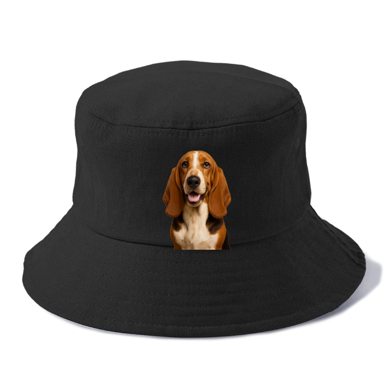 basset hound portrait design Hat