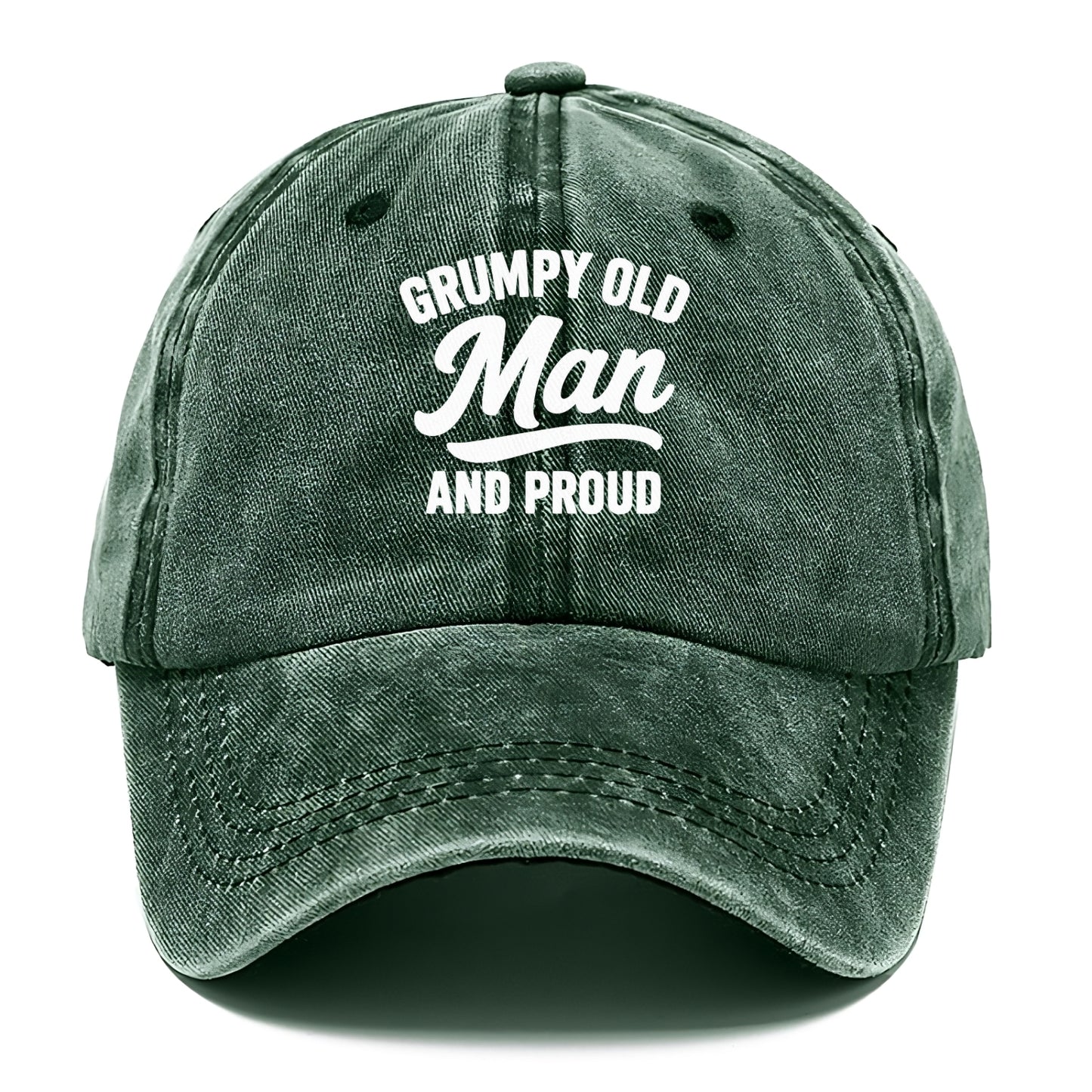 grumpy old man and proud Hat