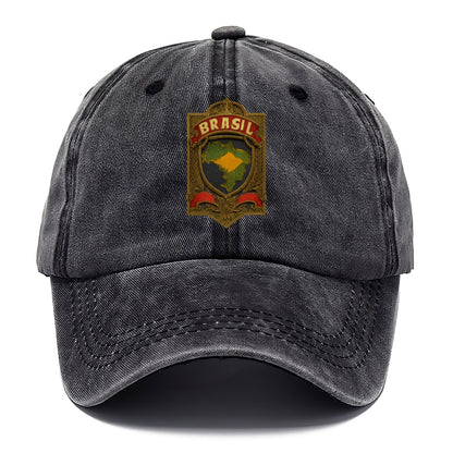 brazil map outline Hat