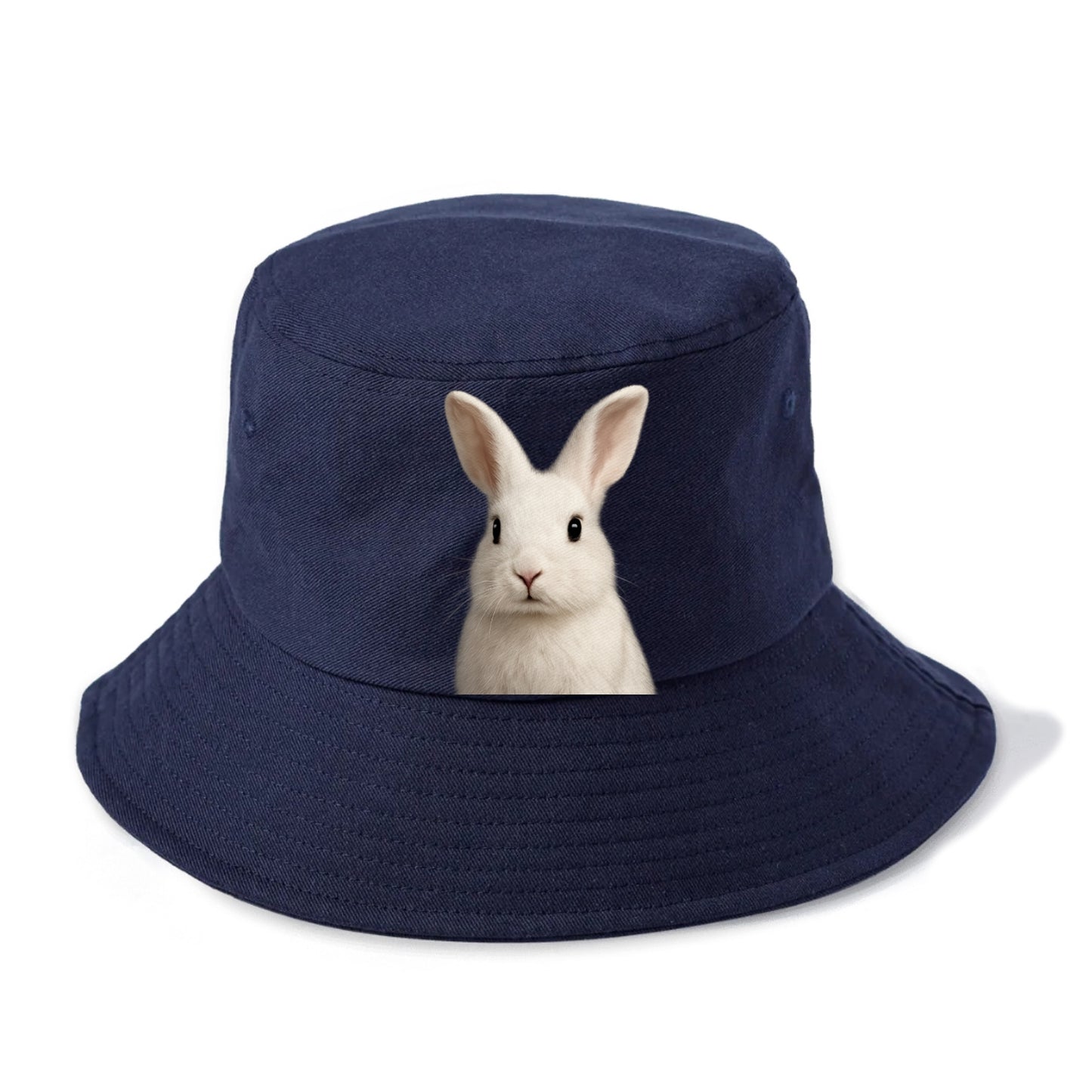 rabbit portrait design Hat