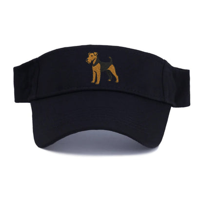 Welsh Terrier Black And Tan Pose Hat