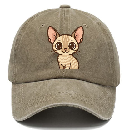 cornish-rex-sleek-unique Hat