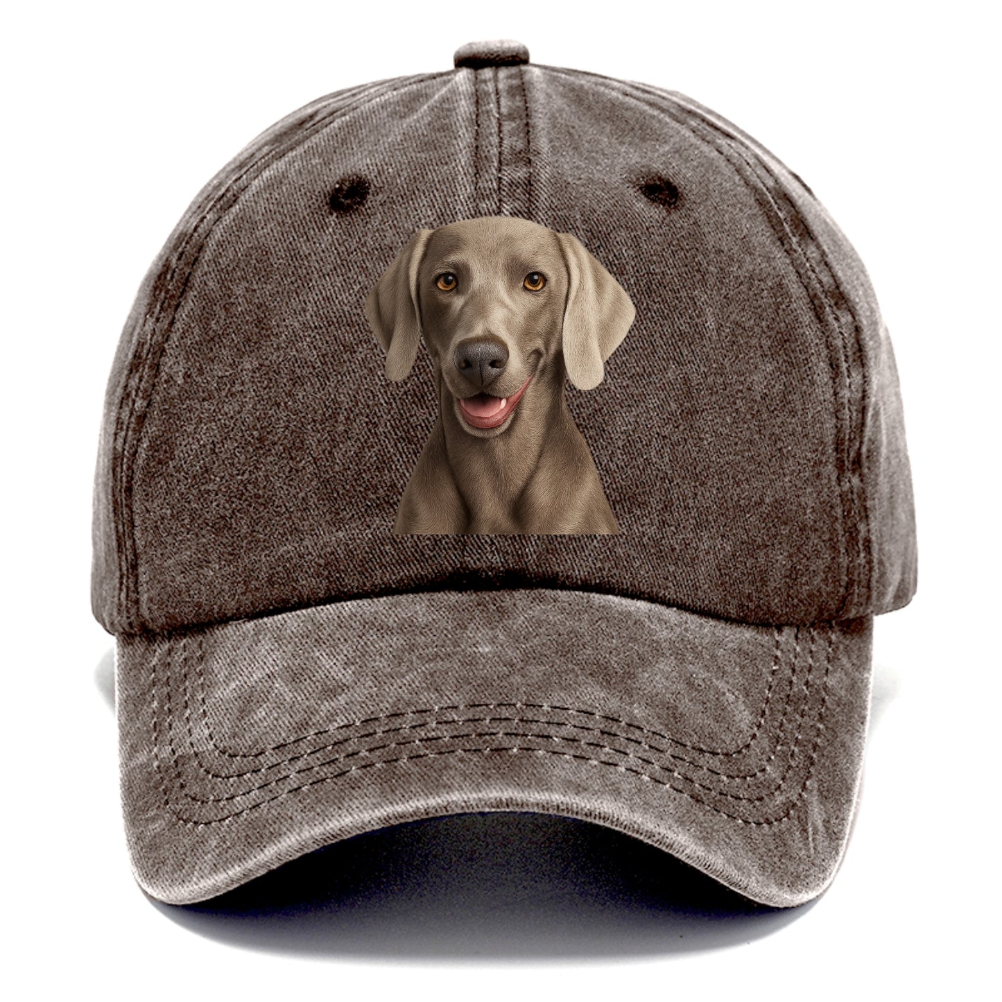 weimaraner portrait design Hat