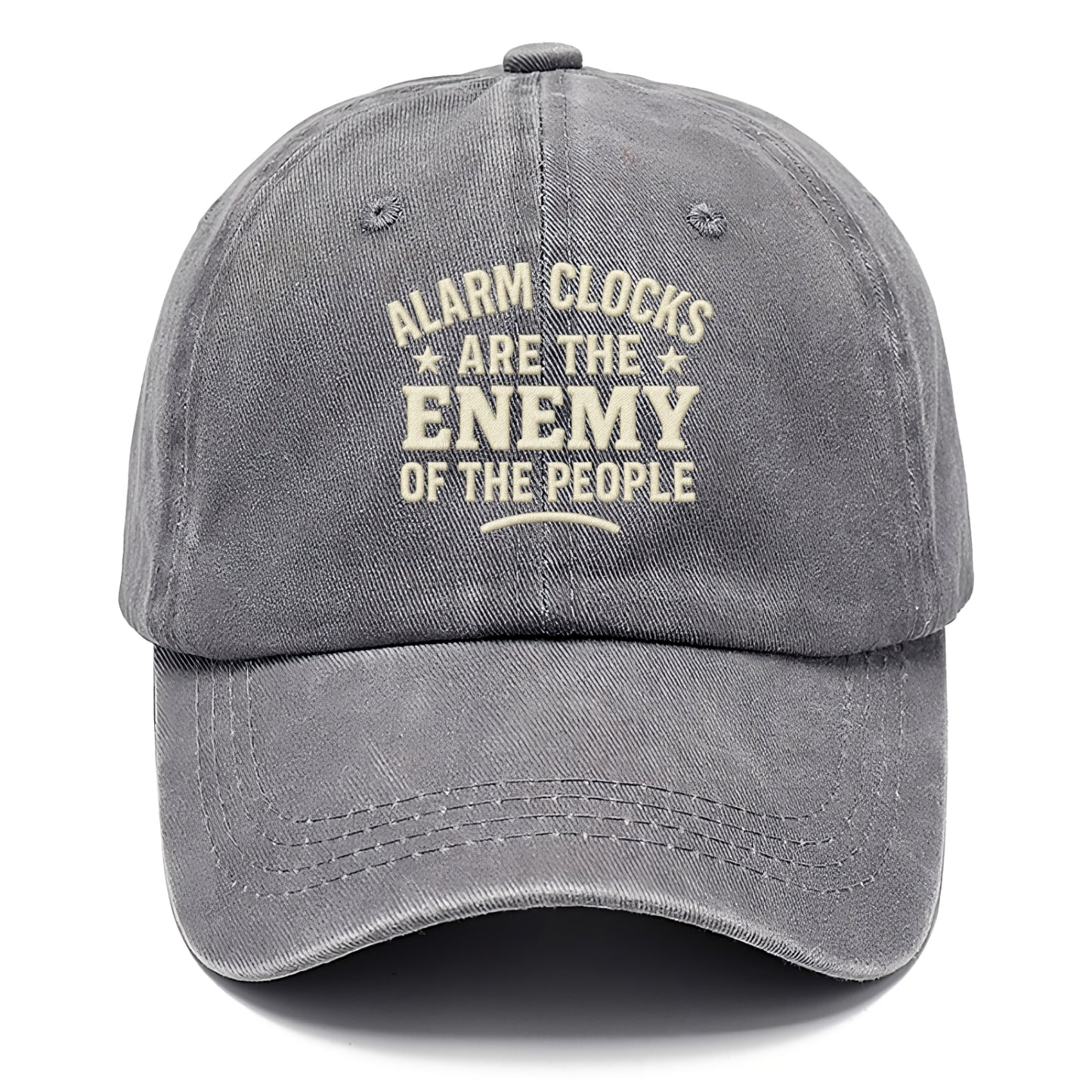 alarm clocks are the enemy of the people Hat