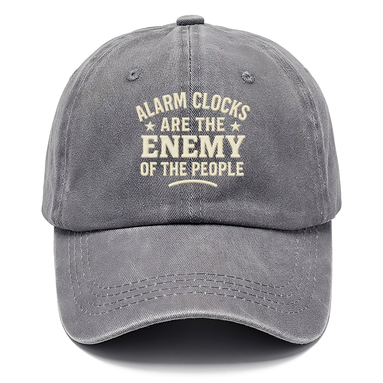 alarm clocks are the enemy of the people Hat