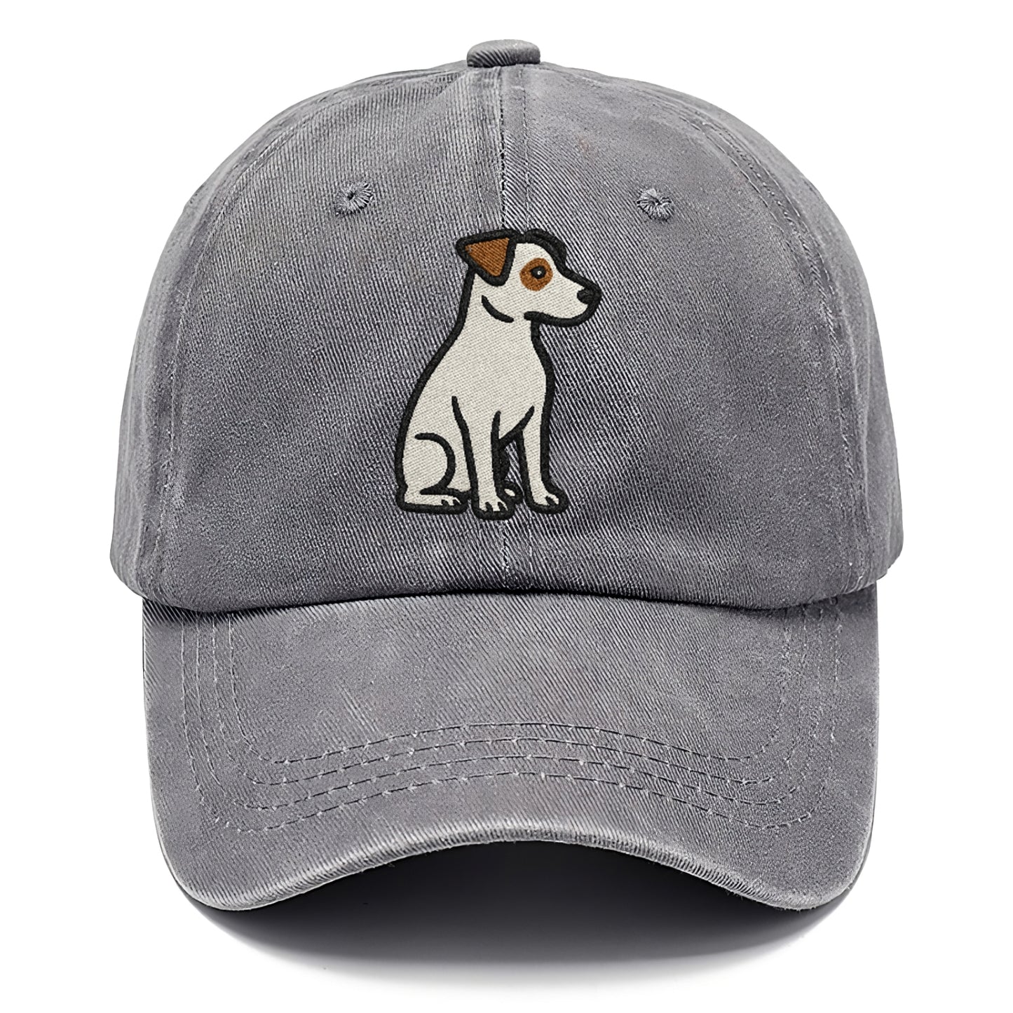 jack-russell-terrier-white-with-brown-patches-playful-spirit Hat