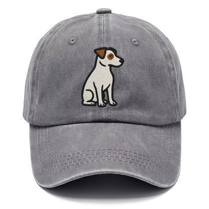 jack-russell-terrier-white-with-brown-patches-playful-spirit Hat