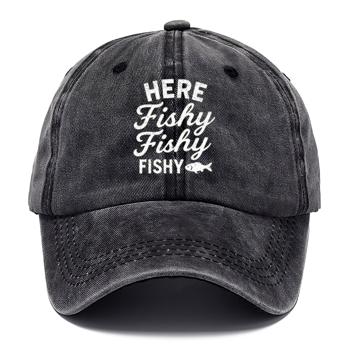 here fishy fishy fishing lure Hat
