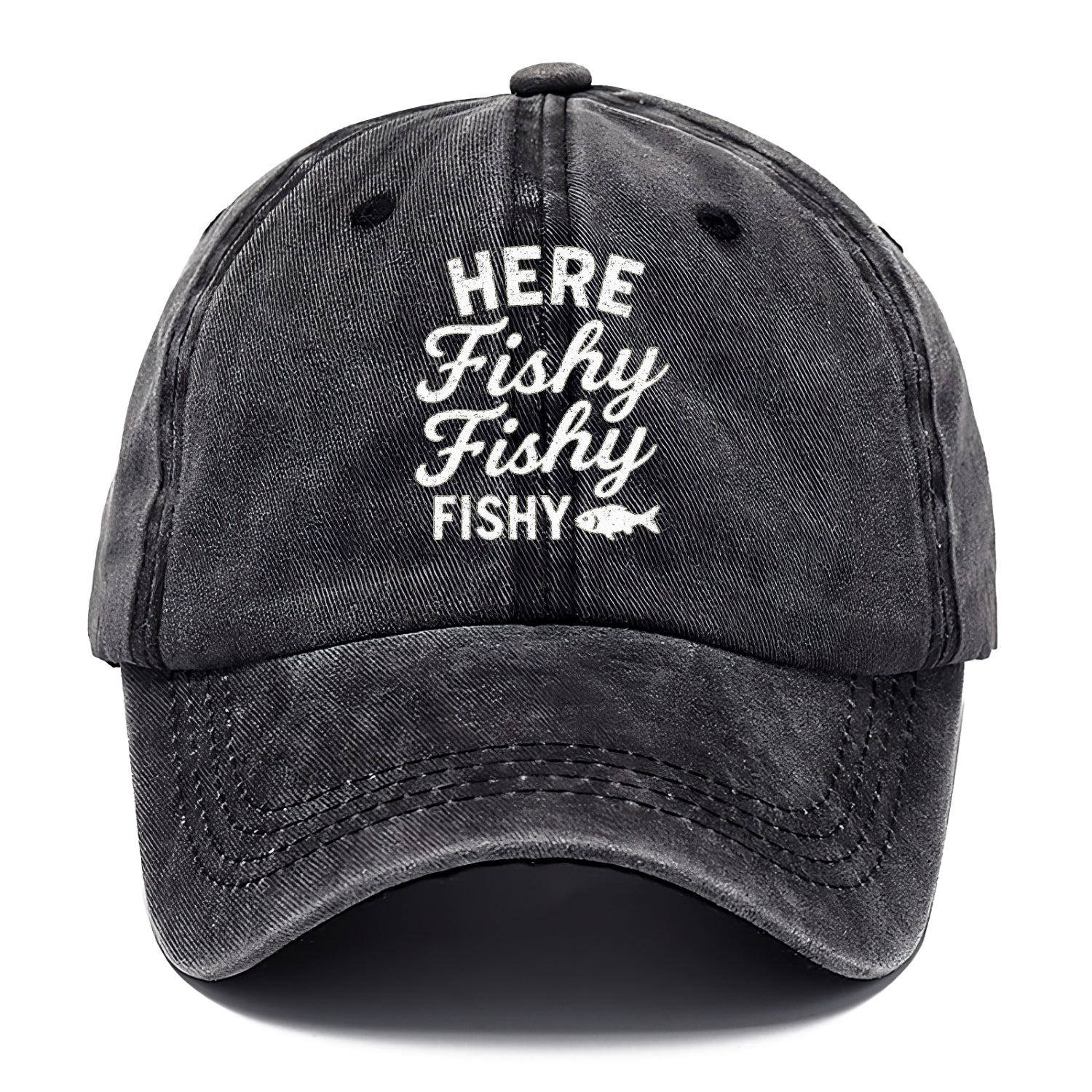 here fishy fishy fishing lure Hat