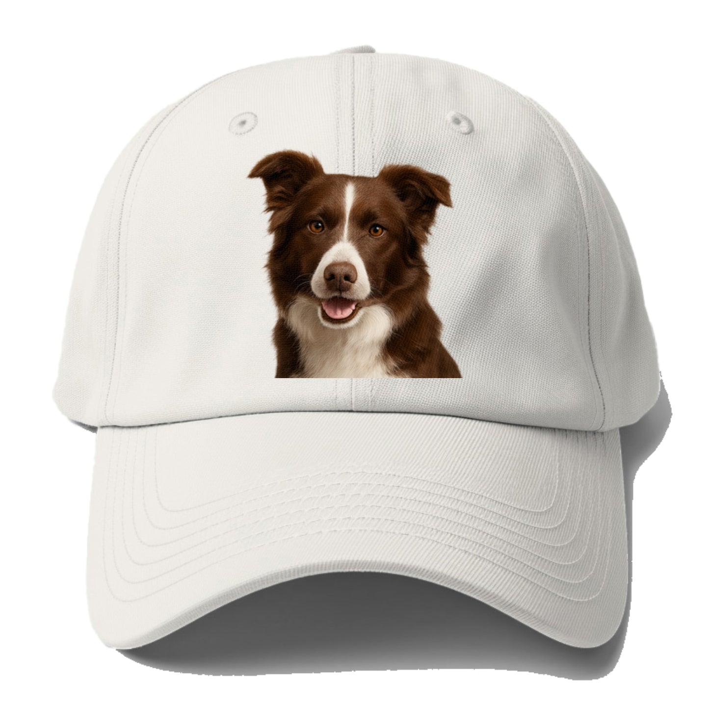 chocolate border collie: sweet & smart devotion Hat